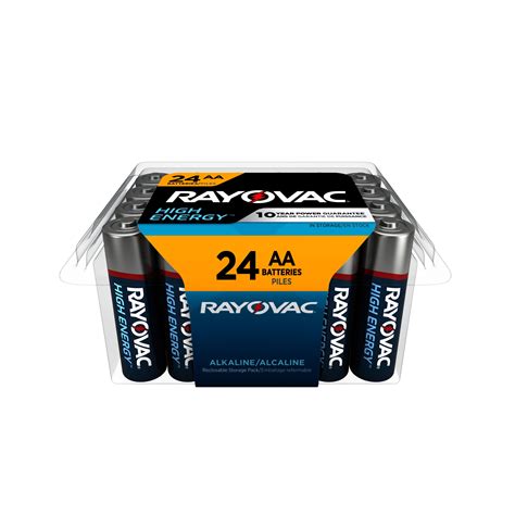 Rayovac High Energy AA Batteries 24 Pack Double A Batteries