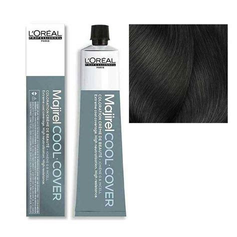 Loreal Majirel Cool Cover Farba do włosów 4 Brąz chłodne odcienie