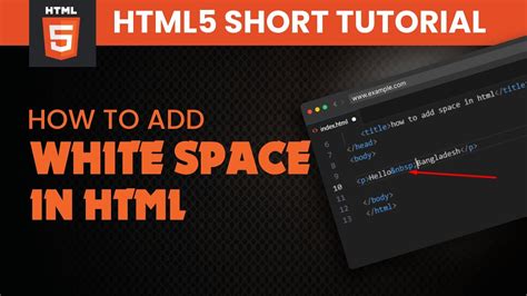 How To Add Space In Html 2024 Skill Wave YouTube