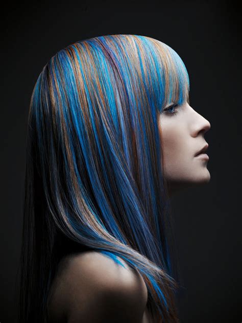 Hair Color Trends Blue And Brown Combination S Hair Styles Blue Hair