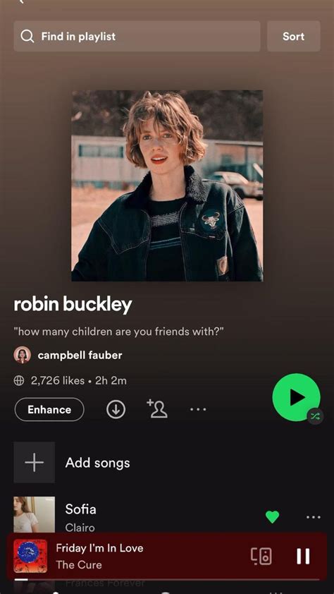 Robin Buckley A Stranger Things Character Playlist