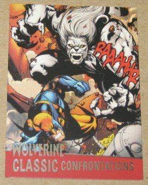 X Men Origins Wolverine Movie Classic Confrontations Card G