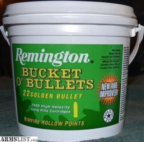 Armslist For Sale 3 Buckets Of Remington 22lr Ammo 22 Bucket O Bullets 36gr Hp