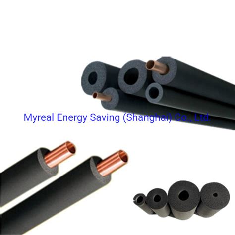 Armaflex FM Approved NBR PVC Rubber Foam Pipe Insulation Used For HVAC