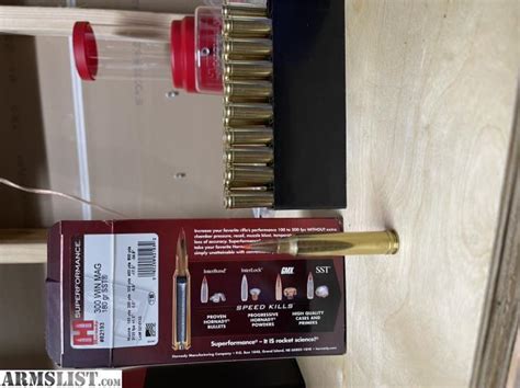 ARMSLIST For Sale Hornady 300 Win Mag Superformance