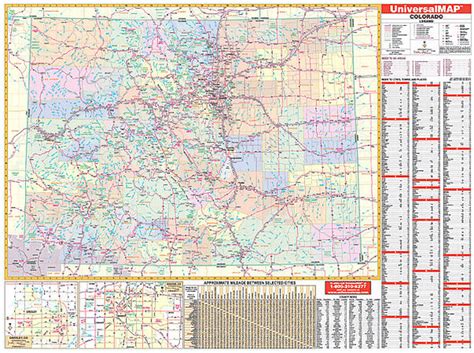 Printable Road Map Of Colorado