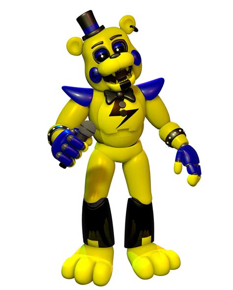 C4d Render Glamrock Toy G Freddy Sb Fan By Blackroseswagz On Deviantart