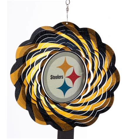 Evergreen Nfl 10 In Pittsburgh Steelers Geo Spinner 0094806 The Home