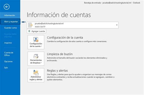 Como Hacer Respaldo De Correo Outlook Doncomo