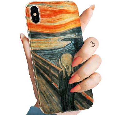 Etui Do Iphone X Xs Wzory Edvard Munch Krzyk Malarstwo Obudowa