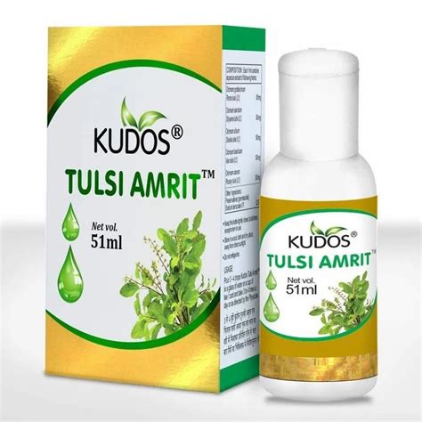 Kudos Tulsi Amrit 51 Ml At Rs 240 Bottle In Dehra Gopipur Id