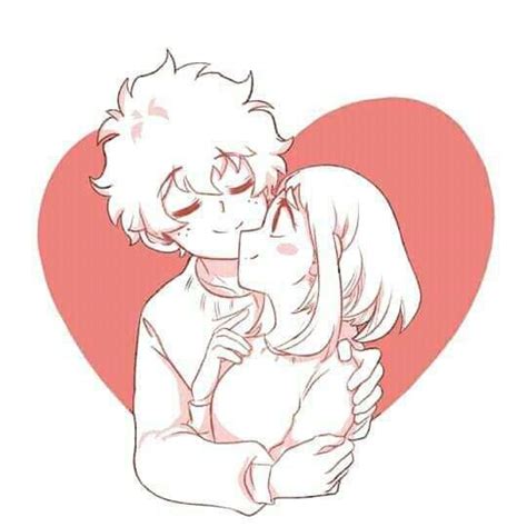 Imagenes Izuku X Ochako 💚🌸 34 Dibujos Anime Romance Parejas De Anime