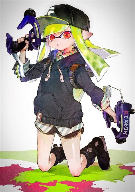 Splatoon 2 Inkling Inkling Инклинг Splatoon 2 Game Art