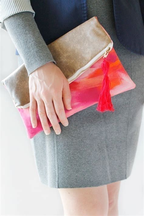 Diy Folding Clutch · How To Make A Clutch · Sewing On Cut Out Keep