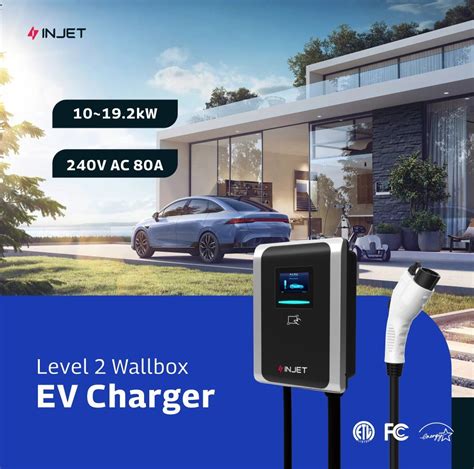 Ev Charger Manufacturer Ocpp Level 2 Type 1 40a 48a 65a 80a Electric Car Charger Etl Fcc App