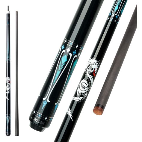 Konllen Carbon Fiber Pool Cue Stick Dragon Professional Full Carbon