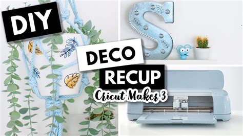 DIY RECUP AVEC LA CRICUT MAKER 3 Light box diy Diy déco Cricut