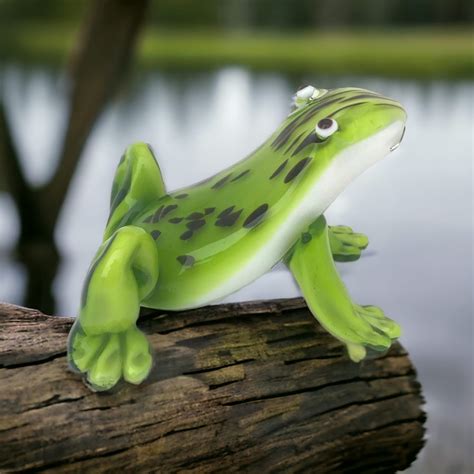 Grenouille Figurines Sculptures Figurines Sculptures Verrerie