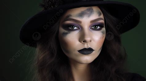 Fondo Tutorial De Maquillaje De Bruja Para Halloween Fondo Imagen De