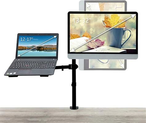 Uchwyt Biurkowy Na Monitor LCD LED 10 32 I Laptopa Do 17 CALI Sklep