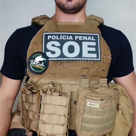 Patch Brasil Emborrachados Patch Emborrachado Placa De Colete Policia