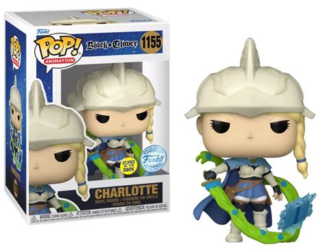 BLACK CLOVER POP Animation N 1155 Charlotte With Chase GITD