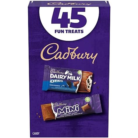 Cadbury Dairy Milk Assortiment De Mini Barres Chocolat Es Mini