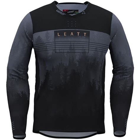 Leatt Maillot VTT Manches Longues 4 0 Gravity Noir Maciag Offroad