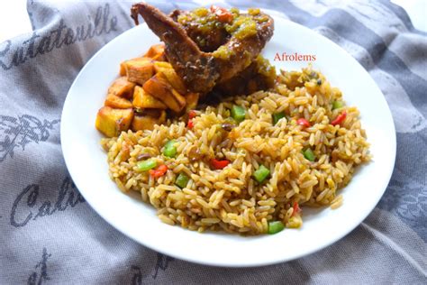 Ayamase Jollof Rice Afrolems Nigerian Food Blog