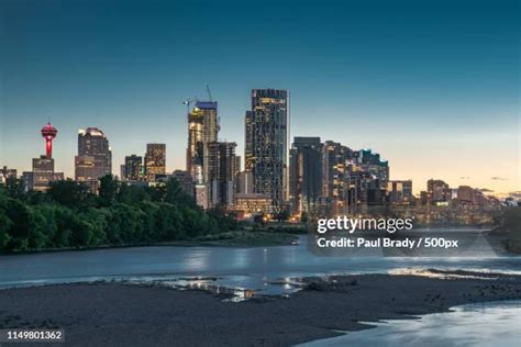 Calgary Skyline Sunset Photos and Premium High Res Pictures - Getty Images