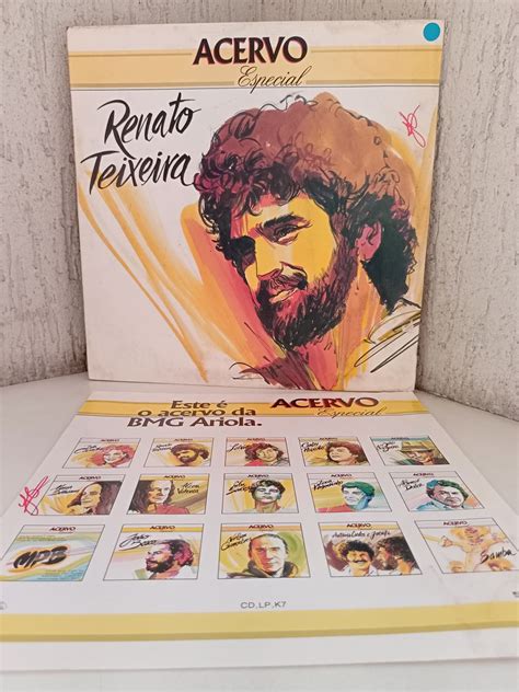 Lp Renato Teixeira Acervo Especial Compila O Raro Escasso Folder