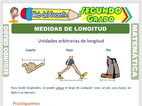 Medidas De Longitud Para Segundo Grado De Primaria Web Del Docente