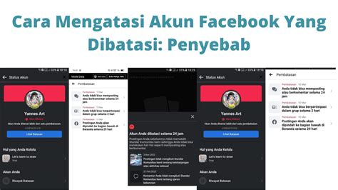 Cara Mengatasi Akun Facebook Yang Dibatasi Penyebab Jcinema Id