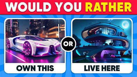 Would You Rather Futuristic Luxury Life Edition 💎 Daily Quiz Youtube