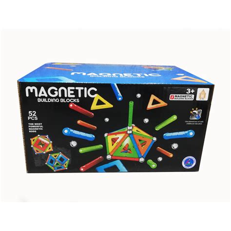 MAGNETIC BUILDING BLOCKS 52 PCS