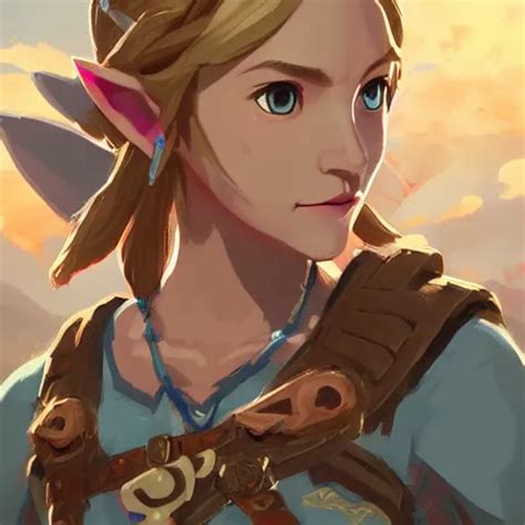 Breath Of The Wild 2 Award Winning Artwork Princess Stable Diffusion