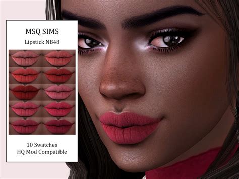 MSQSIMS Lipstick NB48 Sims