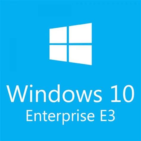 Windows 10 Enterprise E3 E Open