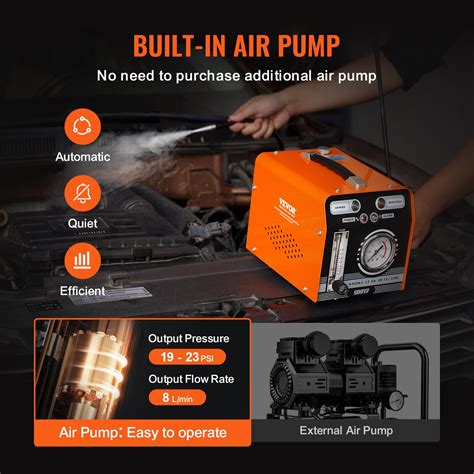 VEVOR Automotive Smoke Machine Leak Detector, EVAP Smoke Machine Leak