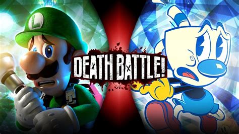 Fan Made Death Battle Trailer Luigi Vs Mugman Super Mario Vs Cuphead