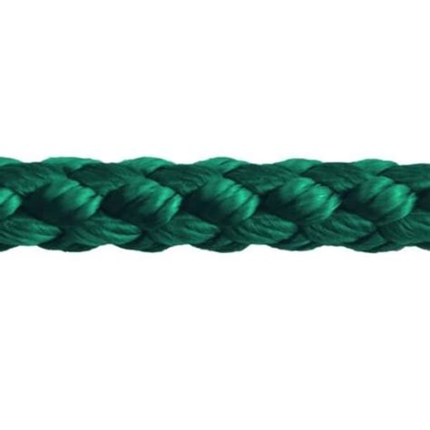 Mm Emerald Green Braided Polypropylene Bondage Rope Metre Reel