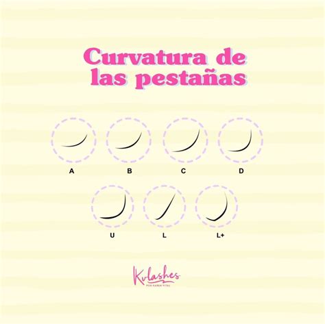 Tipos De Curvatura De Extensiones De Pesta A Pesta As Pesta As X