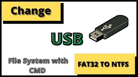 How To Change Usb File System Fat32 To Ntfs Convert Usb Pendrive File