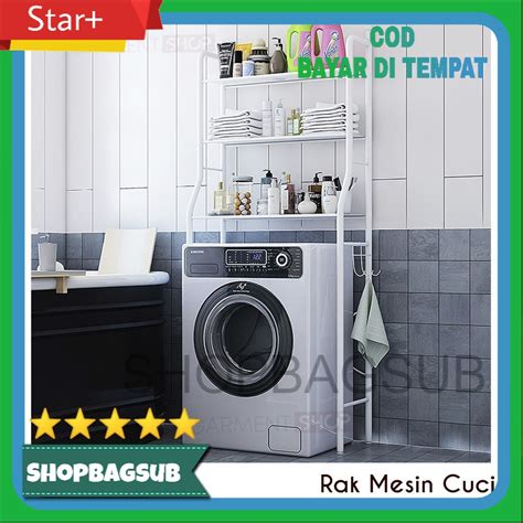 Jual Rak Mesin Cuci Toilet Kamar Mandi WC Susun Besar Shopee Indonesia