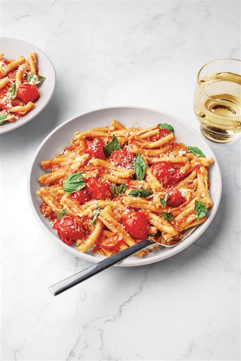 Burst Cherry Tomato Pasta Recipe Epicurious