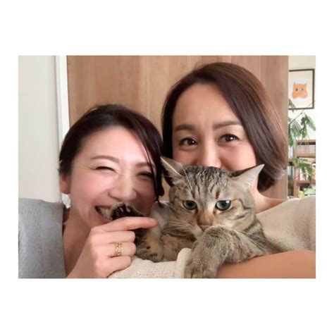 市橋有里さんのインスタグラム写真 市橋有里instagram「逃げられなくなった喜び😊♪さ、今日からまたお仕事がんばろー