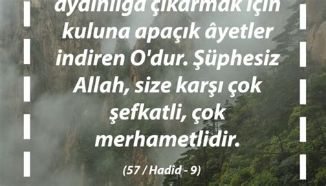 Hadid Suresi Hakk Nda Bilgi Huzur Kap S Dua Sitesi