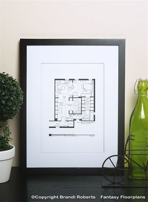 Sex And The City Layout Carrie Bradshaw Apartment Floor Plan