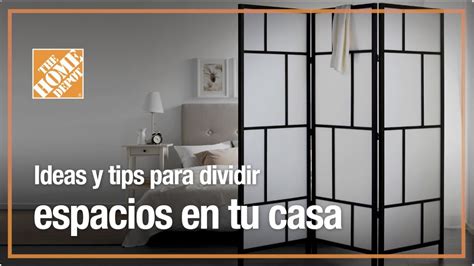 Ideas y tips para dividir espacios en tu casa Organización y