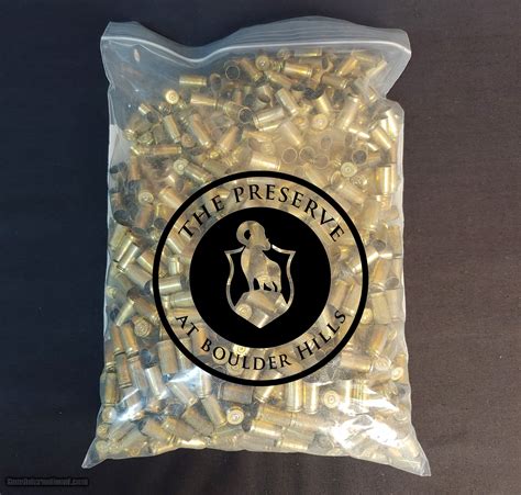 Once Fired Brass 9mm 1000 Rounds